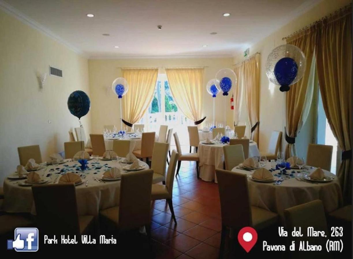 Park Hotel Villamaria Albano Laziale Eksteriør billede