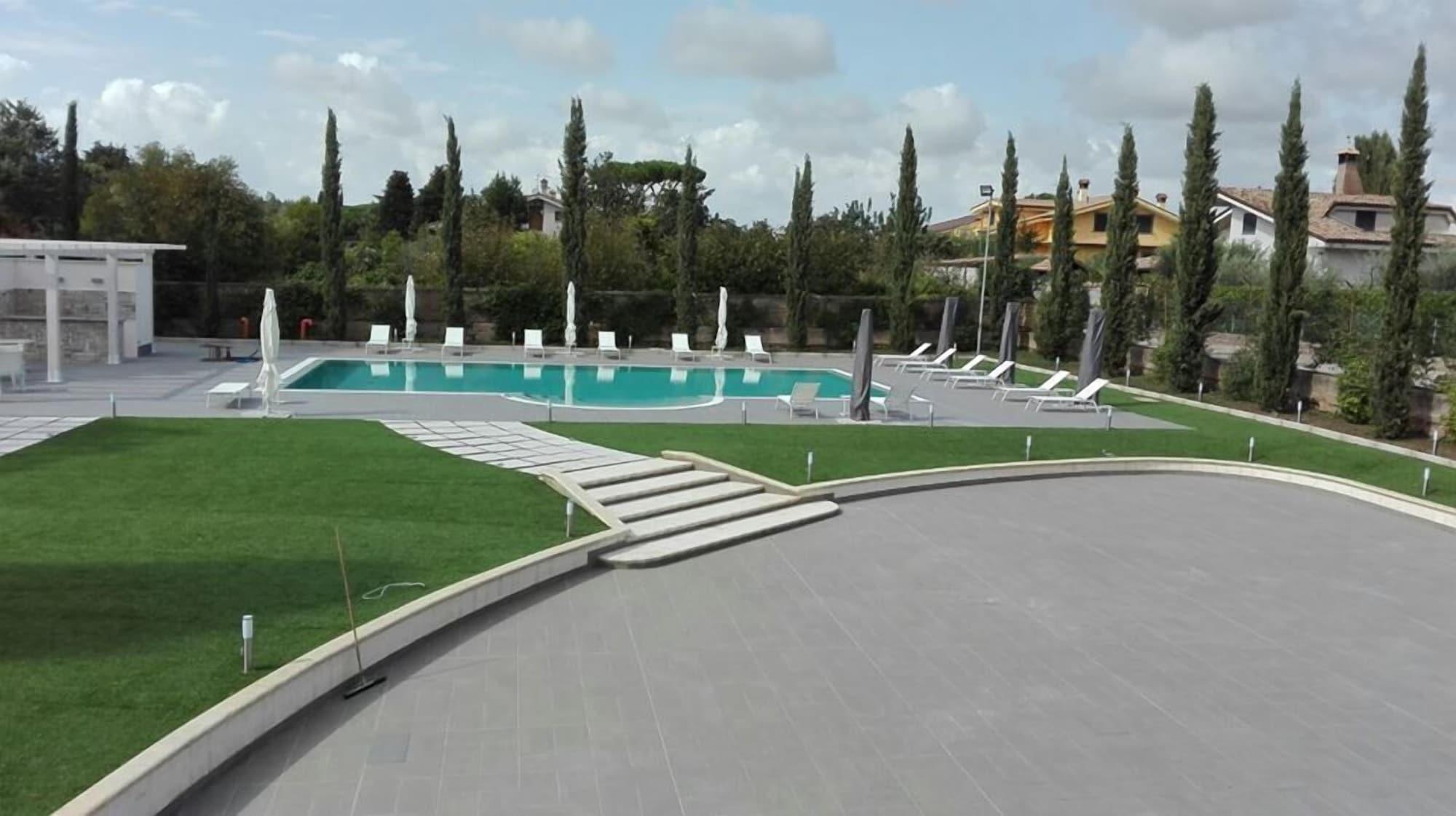 Park Hotel Villamaria Albano Laziale Eksteriør billede